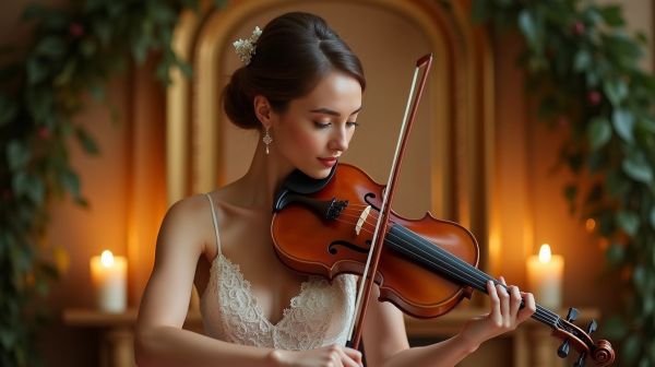 L'animation violon pour un mariage chic inoubliable